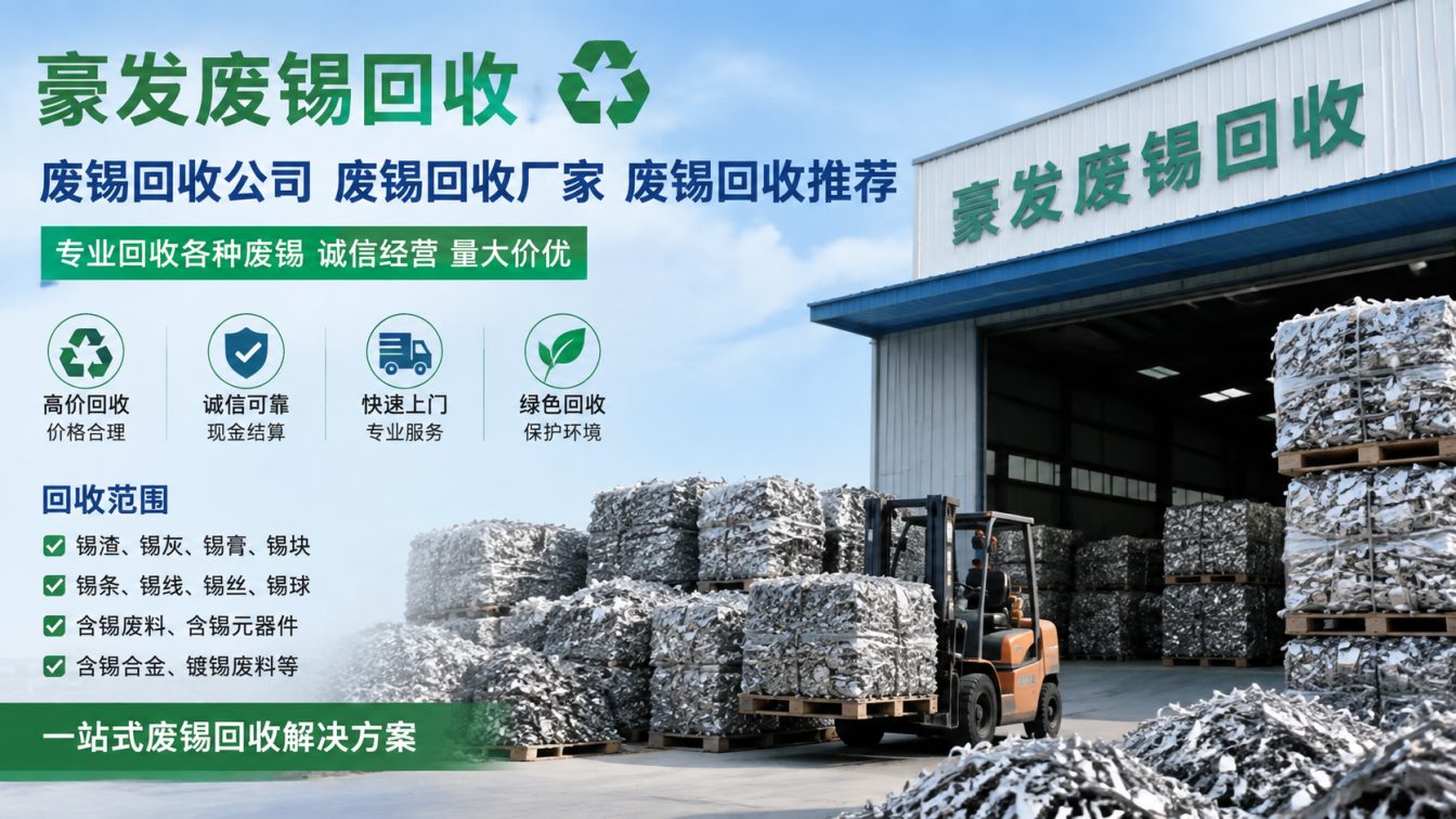 翁源县为工厂废锡处置提供高价回收方案